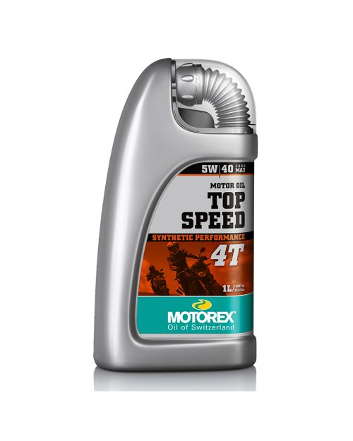 Λάδι Motorex 4T Top Speed 5W/40 100% συνθετικό 1 Lt