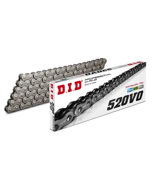 ΑΛΥΣΙΔΑ DID 520 V-118 CHAIN ​​(118-LINKS) O-RING (OPEN + CLIP)