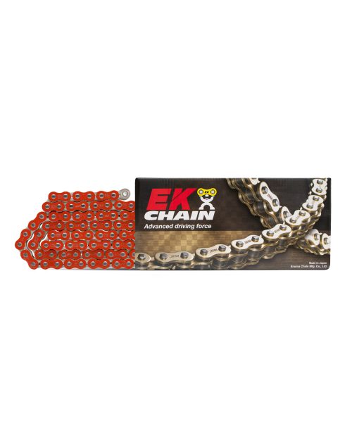 EK ΑΛΥΣΙΔΑ EK520MRD-7 120 ΧΩΡΙΣ O-RINGS ΚΟΚΚΙΝΗ (MOTOCROSS ΕΩΣ 500 CCM) (39,7KN) (MADE IN JAPAN) (CLIP)